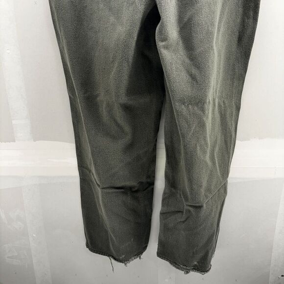 Empyre Relax Loose Fit Skate Jean Denim Pants Green Size 38x29 Wide Leg Baggy - Picture 3 of 10